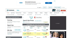 Desktop Screenshot of garygasprices.com